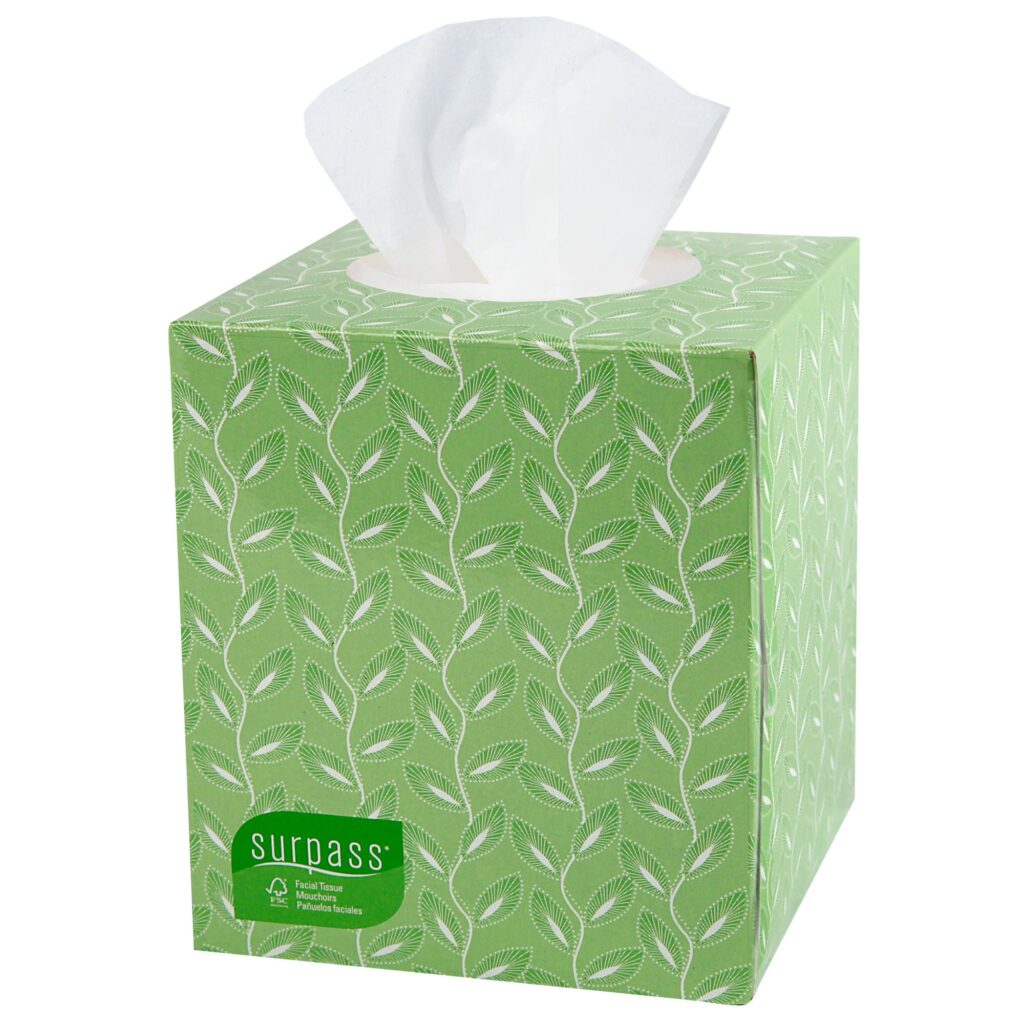 Surpass? Facial Tissue, Boutique Box
