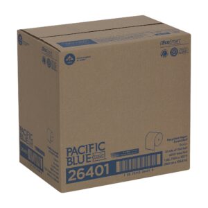 Pacific Blue Basic? Brown Paper Towel, 7-7/8 Inch x 350 Foot, 12 Rolls per Case - Image 3
