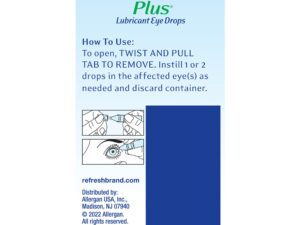 Refresh Plus? Lubricant Eye Drops Original Strength - Image 5