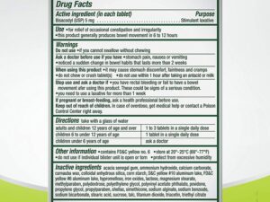 Dulcolax? Bisacodyl USP Laxative - Image 3