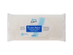 Dynarex Flush Away Personal Wipes, Adult, Soft Pack, Aloe/Lanolin - Image 2
