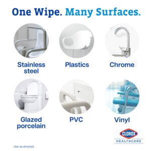 Clorox Healthcare? VersaSure? Cleaner Disinfectant Wipes, Refill Pouch - Image 10