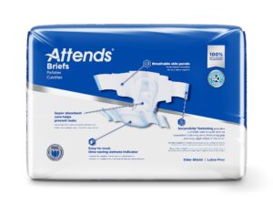 Attends? Extra Heavy Absorbency Briefs, Medium - Image 5