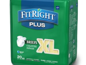 FitRight? Plus Anti-Leak Guard Briefs, Extra Large - Image 1