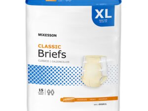 McKesson Classic Light Absorbency Incontinence Brief, Extra Large - Image 1