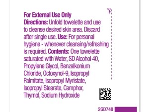 Hygea? Scented Obstetrical Towelette, Individual Pack - Image 4