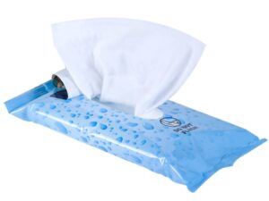 Essential Bath Rinse-Free Bath Wipes, Medium Weight, Unscented - Image 2