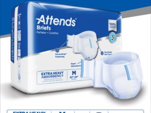 Attends? Extra Heavy Absorbency Briefs, Medium - Image 10