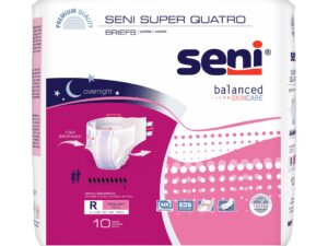 Seni? Super Quatro Severe Absorbency Incontinence Brief, Regular - Image 1