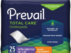 Prevail? Total Care? Super Absorbent Polymer Underpad, 30 x 36 Inch - Image 1