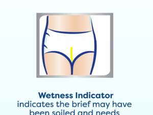 Tena? Dry Comfort? Briefs with Curvdefence?, Medium, 32 ? 44 Inch, Five Drops - Image 5