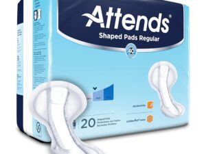 Attends? Shaped Bladder Control Pads, Regular - Image 1