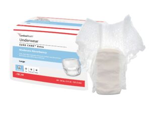 Sure Care? Extra Moderate Absorbency Incontinence Underwear, Large - Image 1