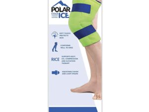 Polar Ice? Cold Pack with Wrap for Knee, Standard Size - Image 1