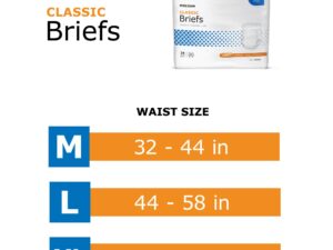 McKesson Classic Light Absorbency Incontinence Brief, Extra Large - Image 4
