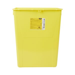 McKesson Prevent? Chemotherapy Sharps Container, 12 Gal., 20.8 x 17.3 x 13 Inch - Image 5