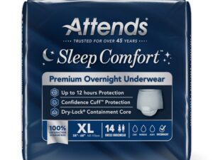 Attends? Sleep Comfort Premium Overnight Underwear, Extra Large, 58 ? 68 Inches - Image 3