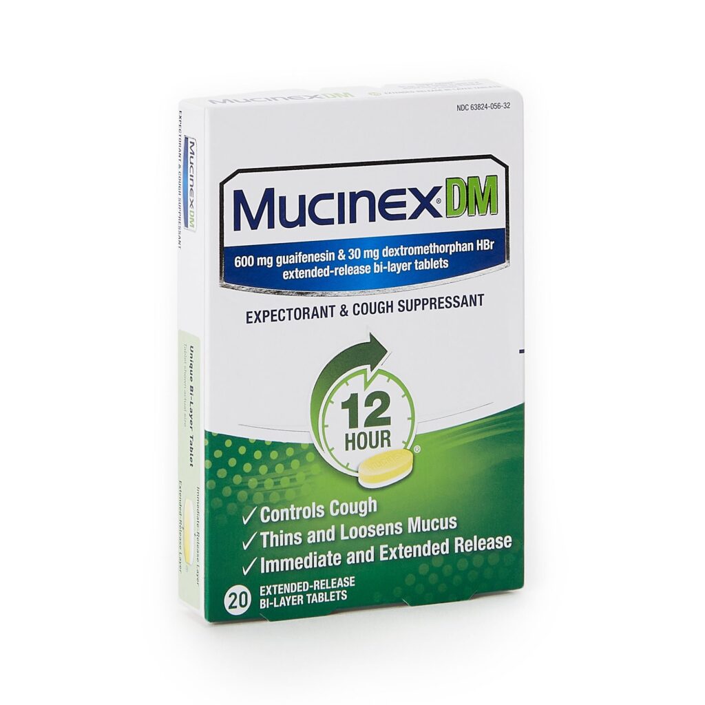 Mucinex? DM Expectorant & Cough Suppressant Extended-Release Bi-Layer Tablet