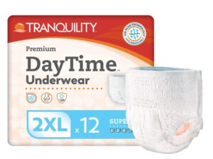 Tranquility Premium DayTime Disposable Absorbent Underwear, 2XL - Image 1