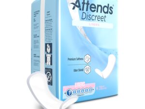 Attends? Discreet Liners Bladder Control Pad, 6-Inch Length - Image 1