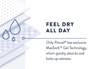 Prevail? Daily Pant Liners Light/Moderate Bladder Control Pad, 12.5-Inch Length - Image 5