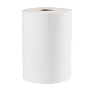 Pacific Blue Basic? White Paper Towel, 7-7/8 Inch x 350 Foot, 12 Rolls per Case - Image 2