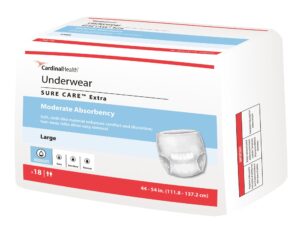 Sure Care? Extra Moderate Absorbency Incontinence Underwear, Large - Image 3