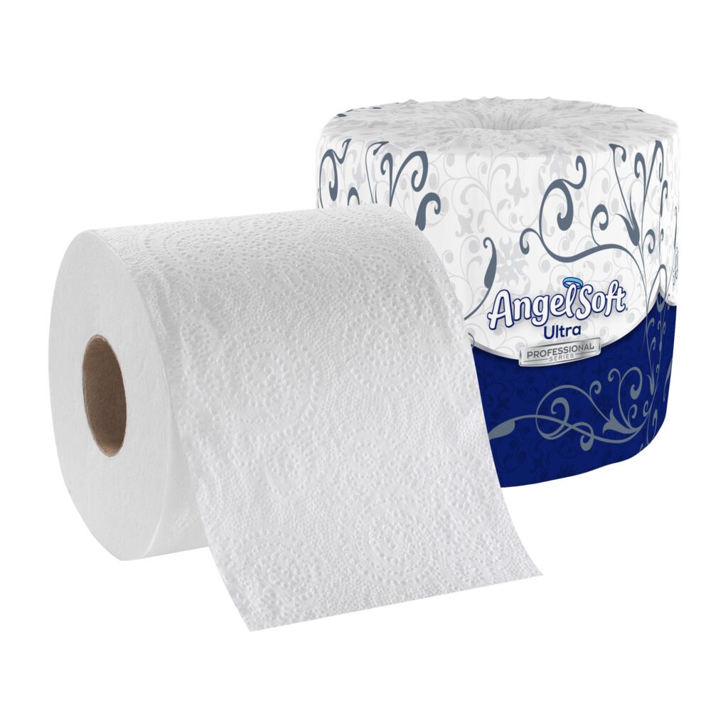 Angel Soft? Ultra Professional Series Toilet Paper, Soft, Absorbent, Two-Ply