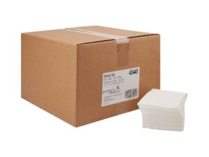 Graham Medical White Dental Bib, 13.5 x 18 Inch - Image 2