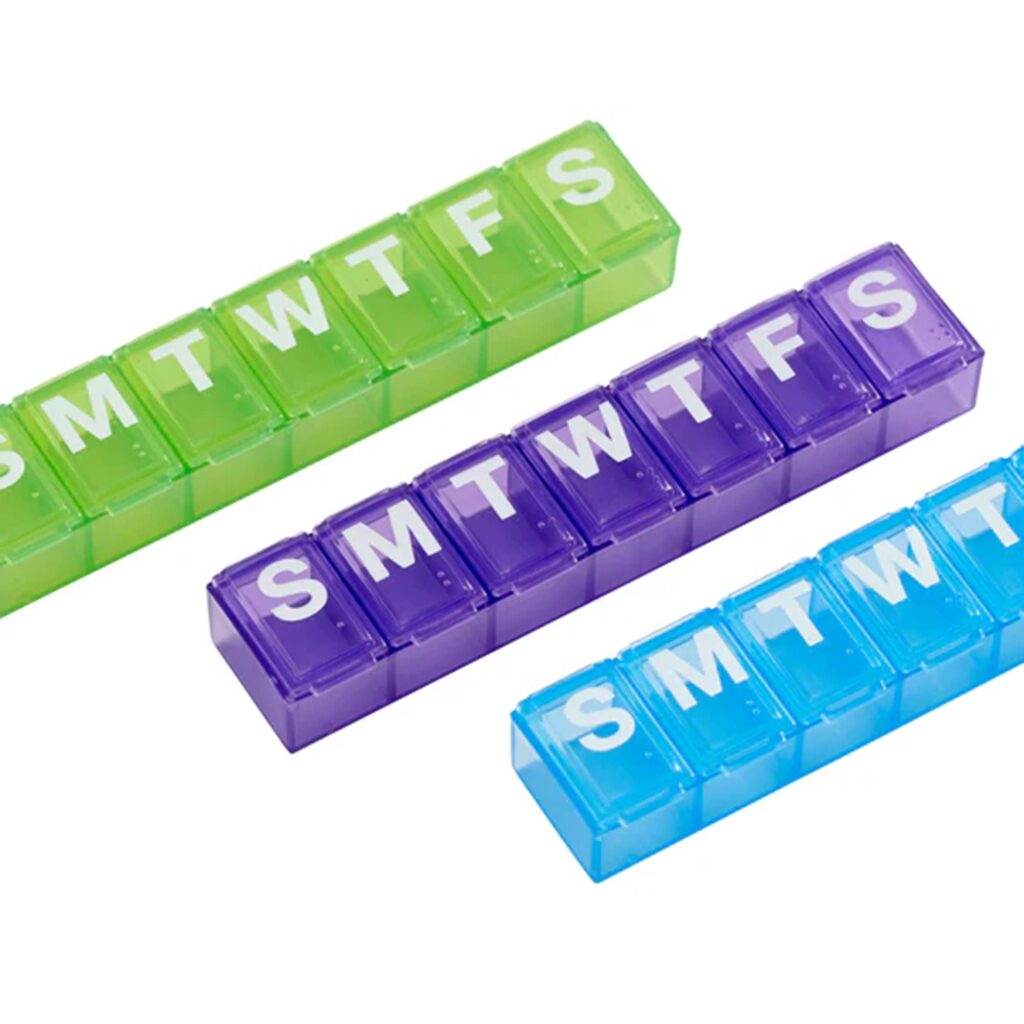 Apothecary Products? Weekly Pill Planner