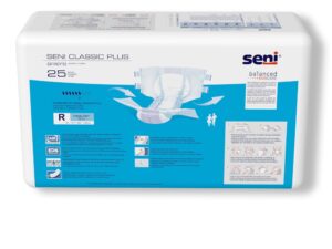 Seni? Classic Plus Moderate to Heavy Absorbency Incontinence Brief, Regular - Image 8