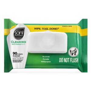 Sani Professional? Isopropyl Alcohol Cleaning Multi-Surface Disinfectant Wipes - Image 2