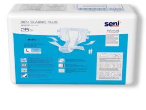 Seni? Classic Plus Moderate to Heavy Absorbency Incontinence Brief, Large - Image 8