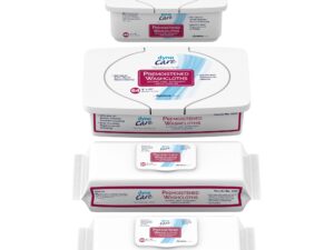Dynarex Personal Cleansing Wipes, Aloe/Lanolin Scented, Tub - Image 3