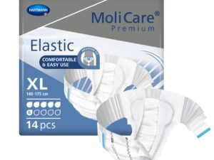 MoliCare? Premium Elastic 6 Drop Absorbency Incontinence Briefs, Extra Large - Image 1