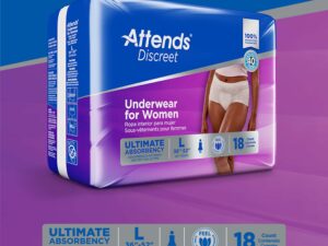 Attends? Discreet Women's Underwear, Level 5, Large - Image 7