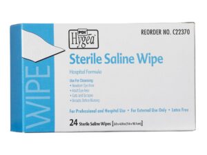 Hygea? Unscented Saline Wipe, Individual Packet - Image 3
