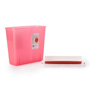 In-Room? Multi-purpose Sharps Container, 1-1/4 Gallon, 10.75 x 11 x 4.75 Inch - Image 2