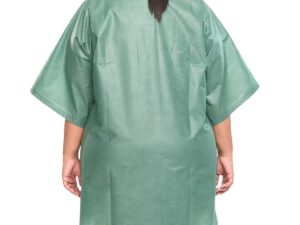 Graham Medical Short Sleeve Scrub Shirt, Green, 3X-Large - Image 2