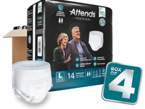 Attends? Premier Underwear, Heavy Absorbency, Large, 44 to 58 Inch Waist/Hip - Image 7