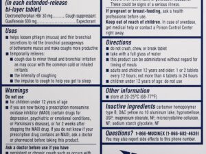 Mucinex? DM Expectorant & Cough Suppressant Extended-Release Bi-Layer Tablet - Image 3