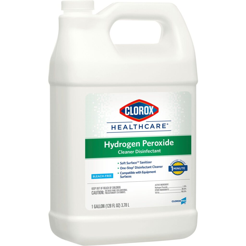 Clorox Healthcare? Hydrogen Peroxide Cleaner Disinfectant, Jug, 1 gal.