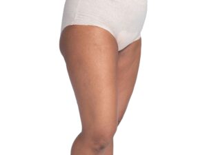 Nexwear Women's Pull-On Absorbent Underwear, Large, Tan - Image 2