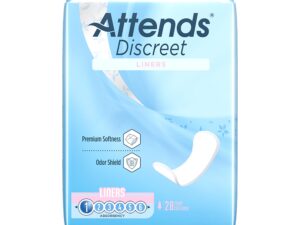 Attends? Discreet Liners Bladder Control Pad, 6-Inch Length - Image 3