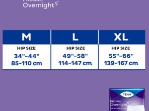 Tena? ProSkin Overnight? Super Fully Breathable Underwear, Medium - Image 3