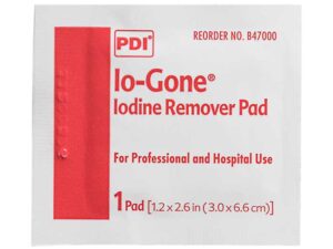 Io-Gone Iodine Removal Wipe, 3 x 6.6 centimeters - Image 3