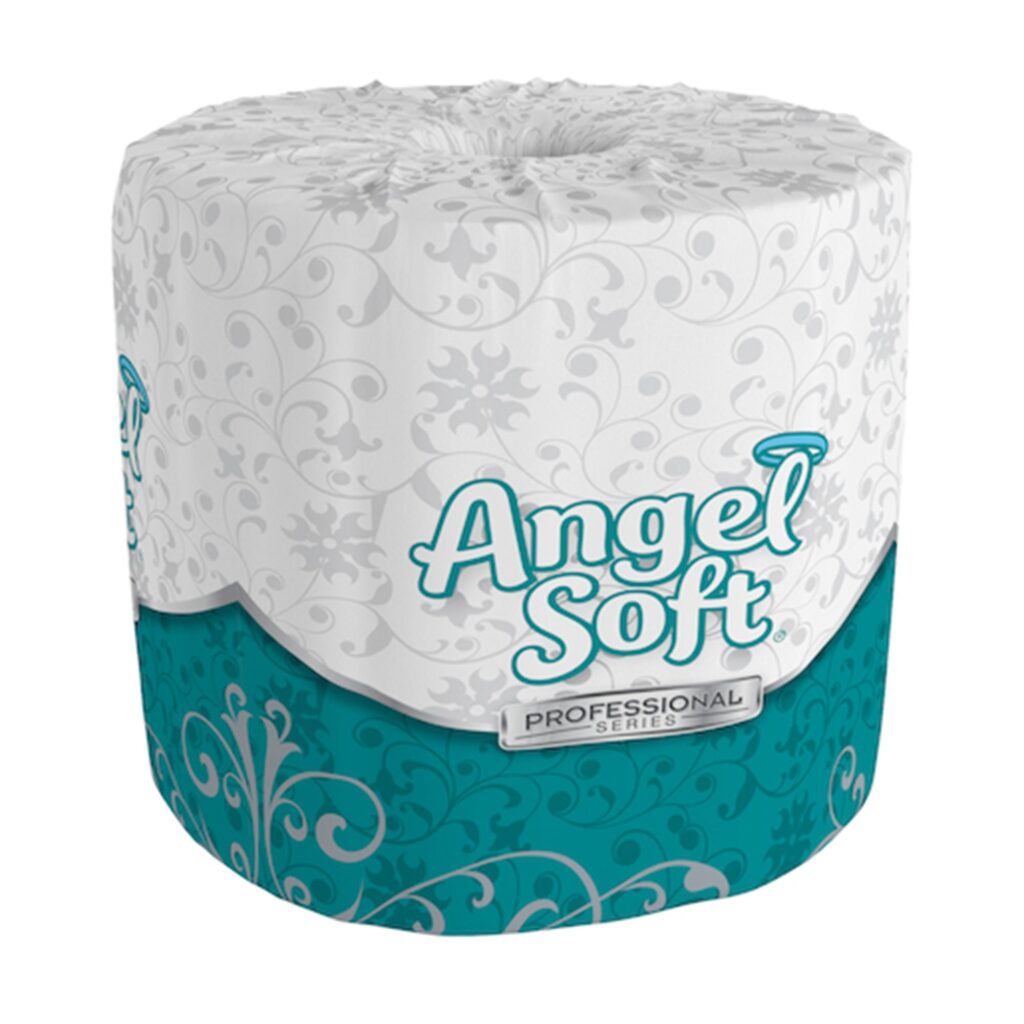 Angel Soft? Ultra Professional Series Toilet Paper, Two-Ply, White