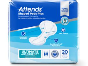 Attends? Shaped Bladder Control Pads, Plus - Image 2