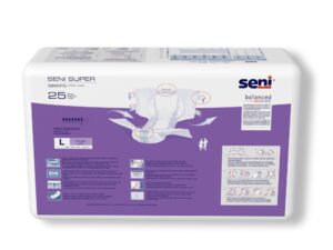 Seni? Super Heavy Absorbency Incontinence Brief, Large - Image 8
