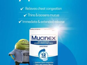 Mucinex? Guaifenesin Cold and Cough Relief - Image 7